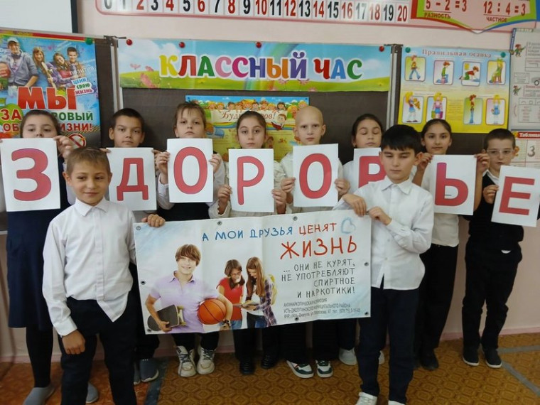 Классный час "Здоровье".